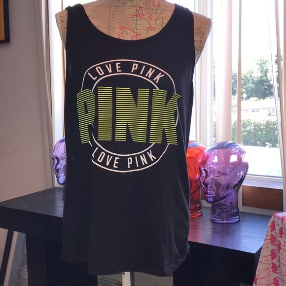 PINK Victoria's Secret Tops - VS PINK OPEN BACK TANK TOP